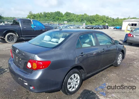 2010 Toyota Corolla из США, поврежденный, VIN 2T1BU4EE8AC444016